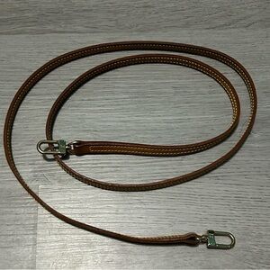 Louis Vuitton Tan Leather Strap